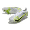 Nike Mercurial Vapor Elite SG Pro Plata Safari Blanco Negro Plata Neon